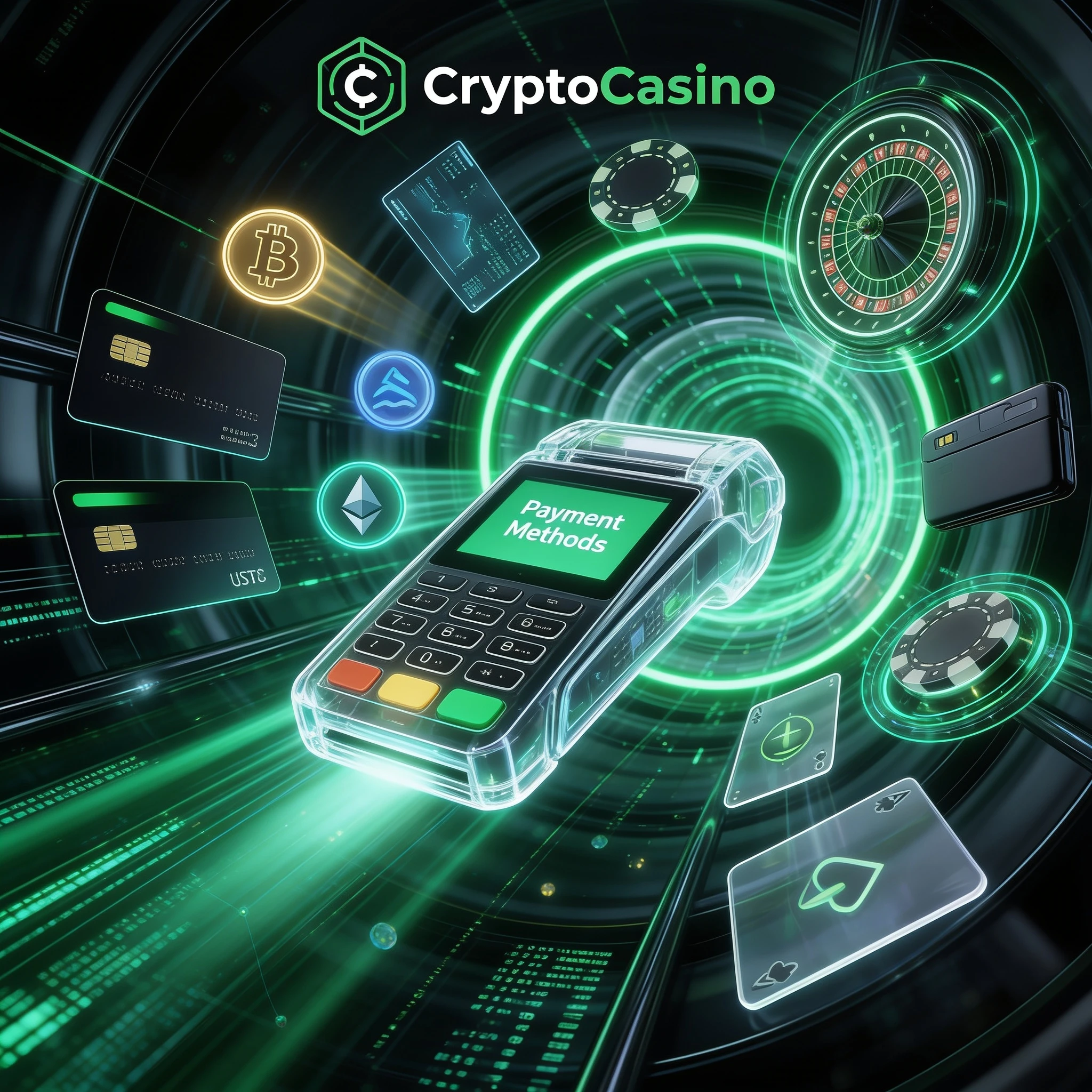 Paiements en cryptomonnaies chez CryptoCasino